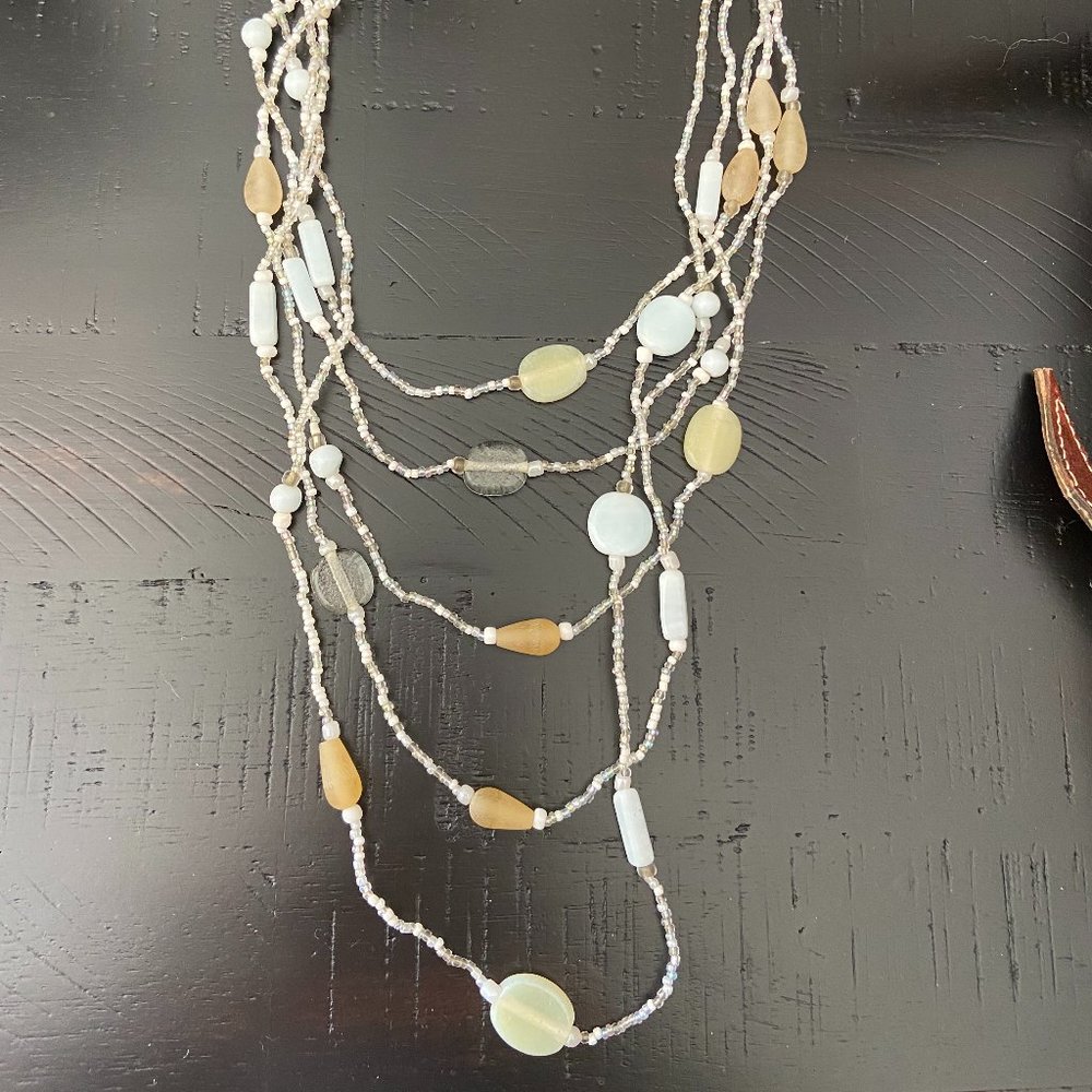 Layered Bead Necklace